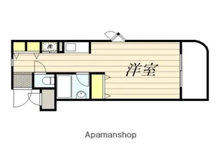 1Kの間取り画像