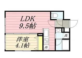 カーサフォレスト北円山【2階】の間取り