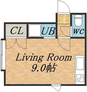 マクセル本町【302号室】の間取り