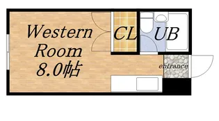 エルムマンション【203号室】の間取り