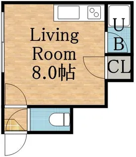 マクセル7 100【201号室】の間取り