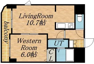 ティアラN6【7階】の間取り