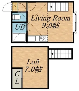 トアアルディN31【1階】の間取り