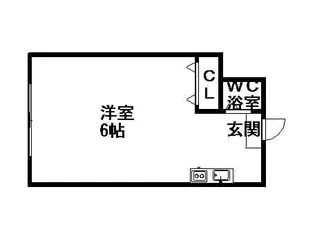 ハイマート佐々【105号室】の間取り