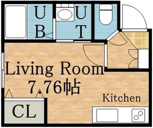 ベルベット19【1階】の間取り