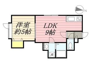 ラフィシア【101号室】の間取り