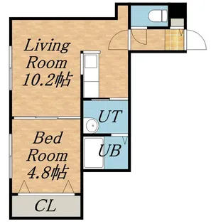 フォースハーモニーN28【2階】の間取り