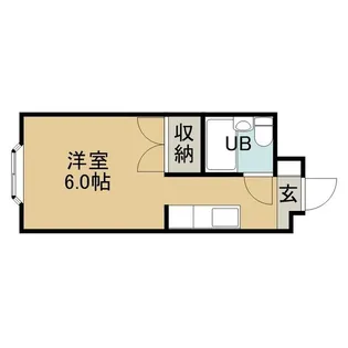 EXE北15条【303号室】の間取り
