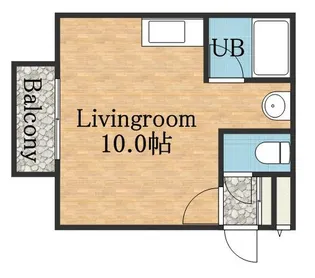 SビルドN38【105号室】の間取り