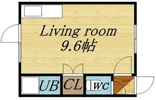 クルーズハウス元町【0101号室】の間取り