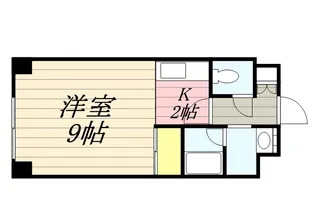 サンエスコーポ18【4階】の間取り