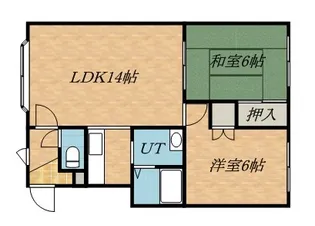 カステッロ41【0102号室】の間取り