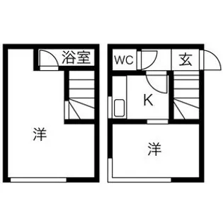 マリオンコート18【1階】の間取り