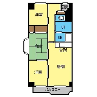 αNEXT北27条【4階】の間取り