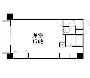 サウスシティ【6階】の間取り