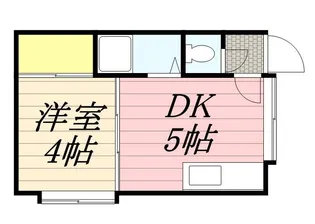 グリーンスターマンション【0011号室】の間取り