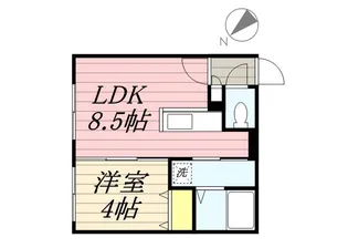 フォレスタ麻生【2階】の間取り