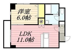 GENOVA【0402号室】の間取り