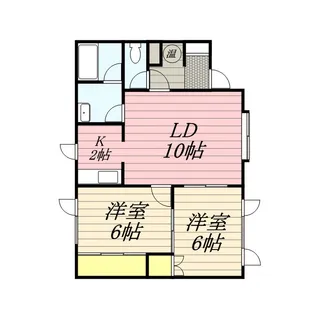 オリーブ34【0101号室】の間取り