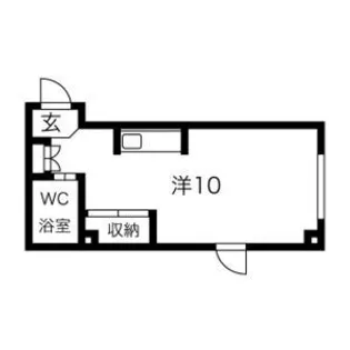舘ビル【3階】の間取り