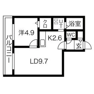 MOLTIY27(モルティ27)【4階】の間取り
