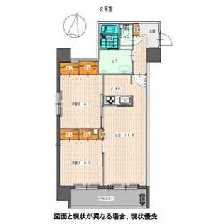 PARTIRE 桑園(パルティーレ桑園)【7階】の間取り