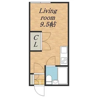 北生マンション【2階】の間取り
