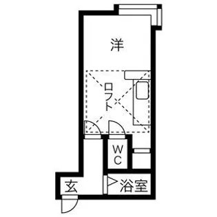 AMS76A【205号室】の間取り
