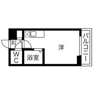 スカイハイツ【2階】の間取り