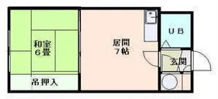 第参エビスビル【3階】の間取り