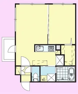 モルティーニ南円山【304号室】の間取り