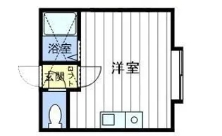 ルーブル北5条【203号室】の間取り