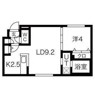 パークレジデンス円山北【5階】の間取り