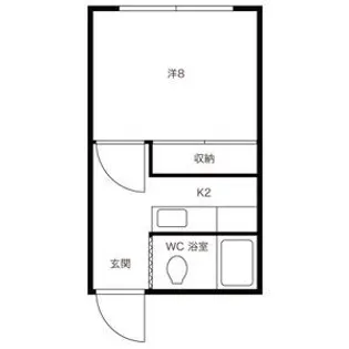 大畠ハイツ【302号室】の間取り