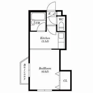 オパス宮の森【305号室号室】の間取り
