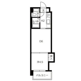 サングローリー【0037号室】の間取り