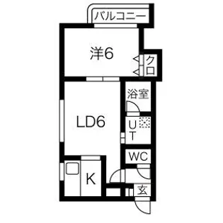 FELICE桑園駅前【3階】の間取り