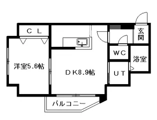 オリエントステージ表参道【7階】の間取り