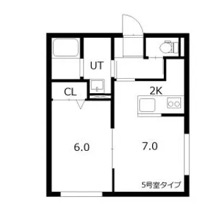 レグルス14【4階】の間取り