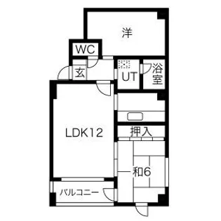 SK麻生36【4階】の間取り