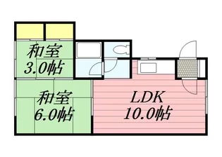シルク21【2階】の間取り