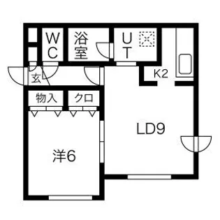 タイセイコーポ30【303号室】の間取り