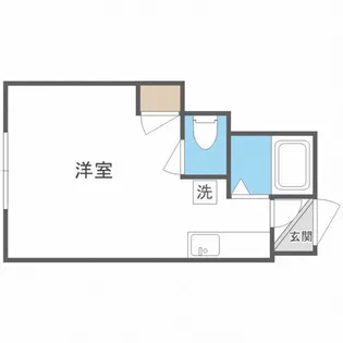 ノースイースト10【205号室】の間取り
