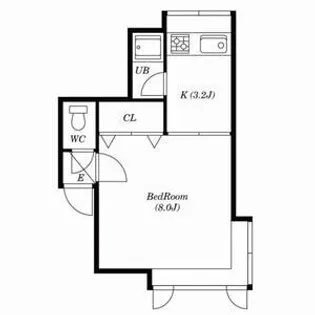 ハイツエリックス【7号室号室】の間取り