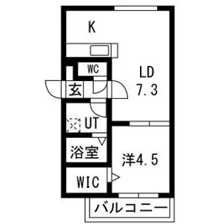URBAN STAGE北20条【3階】の間取り