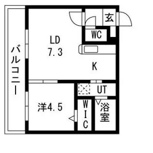 URBAN STAGE北20条【2階】の間取り