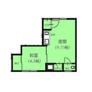 恵マンション【101号室】の間取り