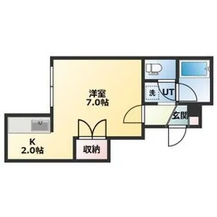 ノースアヴェニュー192【105号室】の間取り