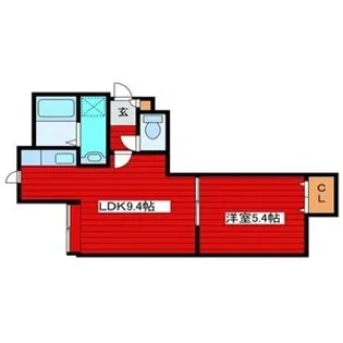 パラサントノール【203号室】の間取り