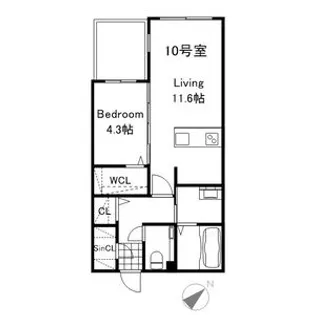 PREMIER IST KOTONI STA【1階】の間取り